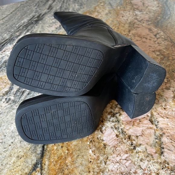 Tommy Hilfiger Chunky Heel Boots - Picture 4 of 10